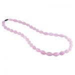 MummaBubba Jewellery - Teething Tulip Necklace -Pink Swirl