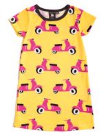 Nosh Organics - Scooter Yellow/Pink Dress/Tunic (Sizes 5 to 8) 