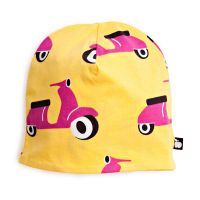 Nosh Organics - Scooter Yellow/Pink Beanie/Hat