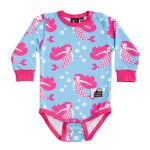 Nosh Organics - Paapii Mermaid Onsie/Bodysuit L/Sleeve