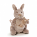 Oh So Soft Kangaroo and Rattle Set