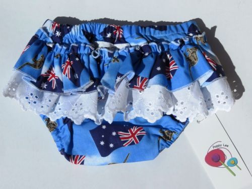 Aussie Girls Nappy Cover / Bloomers by Poppy Lee