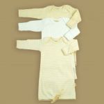 Pureborn Organic Cotton Baby Sleep Sack - Natural (Only Newborn left) 