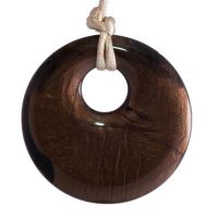 MummaBubba Jewellery - Teething Pendant - Bronze Swirl