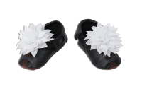 Shupeas - Floral Black & White- Baby to Toddler Shoe - 4 Sizes in One Shoe