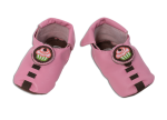 Shupeas - Pink Swirly Cupcake- Fits Baby to Toddler (4 Sizes in One Shoe)