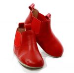 Skeanie Riding Boots - Soft Sole - Red (Small Only)