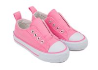 SKEANIE Canvas Eyelet Shoe - Pink