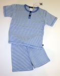 Summer Blue Striped PJs (Sizes 5 & 6)