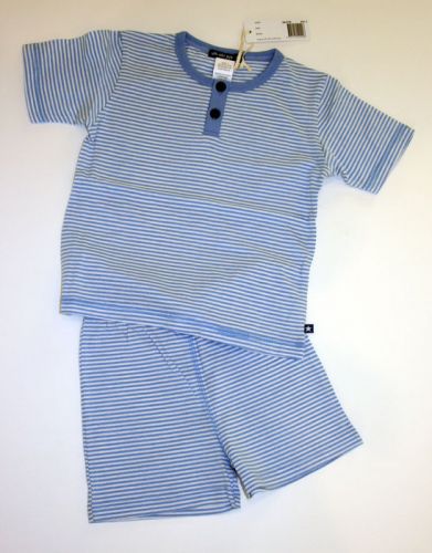 Summer Blue Striped PJs (Sizes 5 & 6)