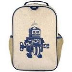 So Young  "Big School" BackPack - Blue Robot