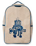 So Young  "Big School" BackPack - Robot Grey