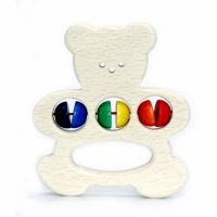 Baby Grasping Toy Bear Rattle - Hess-Spielzeug