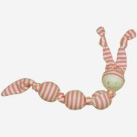 Toddles Rattle Sneeky Snake Pastel Pink by Keptin-Jr