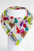 Bibska Bib - Tutti Fruitti (Organic Cotton Bamboo) - Dribble/Bandana Bib