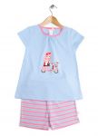 Scooter Girl Summer Pjs (Sizes 2-5) by Uh-Oh!