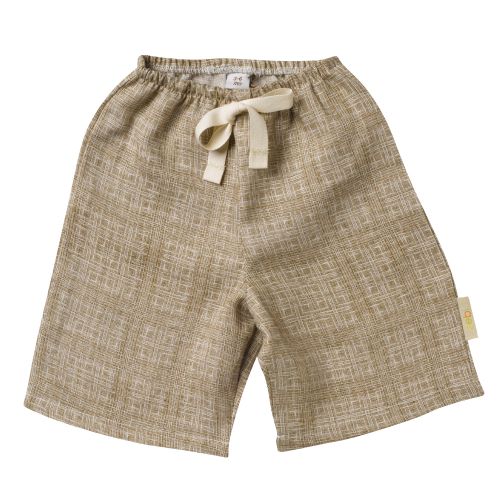 Zebi Baby Cross Hatch Organic Linen Lounge Pants (only sizes 3 & 6 mths left)