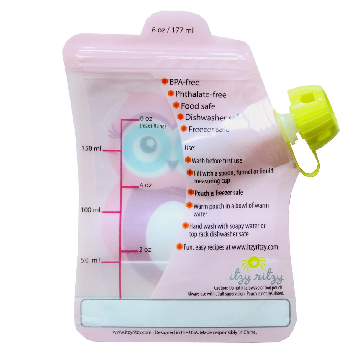 Reuseable yougurt pouch | squeezies | Not Another Baby Shop
