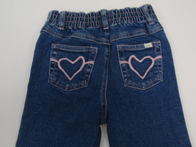 Miakat Jean Company Jeans - Plain Front/Heart on Back Pockets (Sizes 5 and  6)