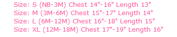 baby sizes